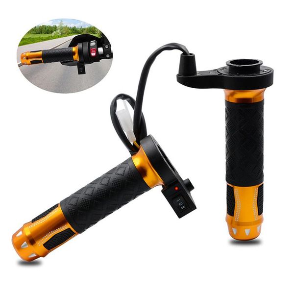 handlebars 12v aluminum alloy electric heating handle adjustable temperature riding handlebar protective cover cycling accessories
handlebars 12v aluminum alloy electric heating handle adjustable temperature riding handlebar protective cover cycling accessories