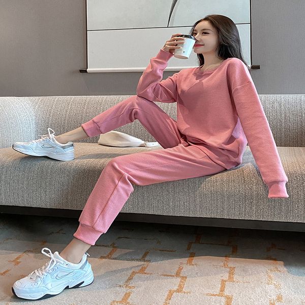 waffle 2021 women's sweater casual suit korean fashion spring and autumn sportswear, Gray
waffle 2021 women's sweater casual suit korean fashion spring and autumn sportswear, Gray