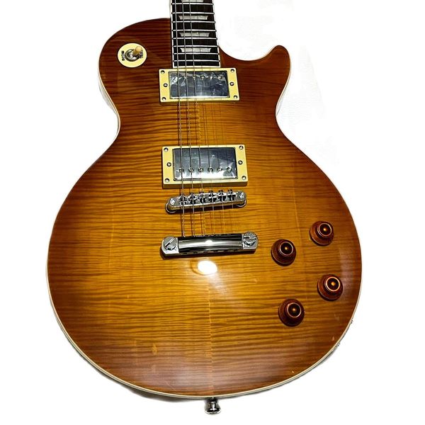 2022 new electric lp guitar fdlp-011 transparent tobacco color, solid body tiger stripes maple flame cover ,pearl inlay ebony fretboard,
2022 new electric lp guitar fdlp-011 transparent tobacco color, solid body tiger stripes maple flame cover ,pearl inlay ebony fretboard,