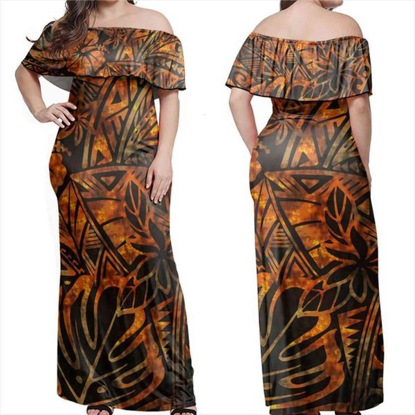 doginthehole stylish off shoulder women dresses orange sunset polynesian tribal long maxi dress layered ruffle neck evening party robe, Black;gray
doginthehole stylish off shoulder women dresses orange sunset polynesian tribal long maxi dress layered ruffle neck evening party robe, Black;gray