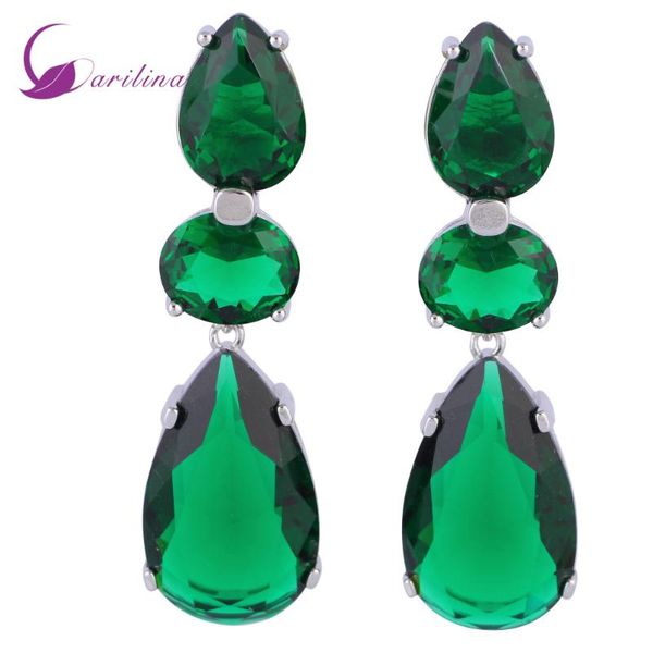 dangle & chandelier distinctive green cubic zirconia 925 sterling silver overlay earrings fashion jewelry e415
dangle & chandelier distinctive green cubic zirconia 925 sterling silver overlay earrings fashion jewelry e415