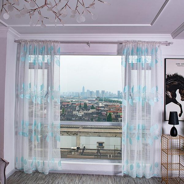 curtain & drapes pastoral style blackout leaf printed soft window treatment for bedroom living room home decor transparent
curtain & drapes pastoral style blackout leaf printed soft window treatment for bedroom living room home decor transparent