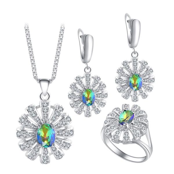 earrings & necklace rolilason fashion jeweler sets for women gift mystic zircon silver plated stamped earring pendant rings js678
earrings & necklace rolilason fashion jeweler sets for women gift mystic zircon silver plated stamped earring pendant rings js678