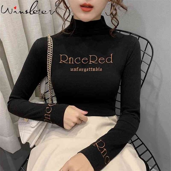 fleece autumn/winter thick warm cotton long sleeve turtleneck pullovers t shirt korean slim-fit tshirts for women t07311b 210324, White
fleece autumn/winter thick warm cotton long sleeve turtleneck pullovers t shirt korean slim-fit tshirts for women t07311b 210324, White