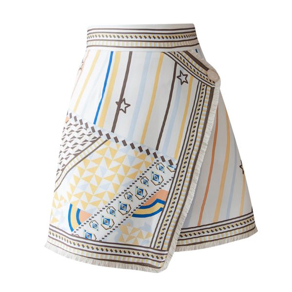 beige abstract print women high waist a-line casual asymmetrical skirts zipper short s0249 210514, Black
beige abstract print women high waist a-line casual asymmetrical skirts zipper short s0249 210514, Black
