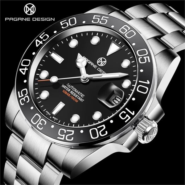 2021pagani design new fashion simple men mechanical watches saffier glass rvs automatic relogio masculino, Slivery;brown
2021pagani design new fashion simple men mechanical watches saffier glass rvs automatic relogio masculino, Slivery;brown