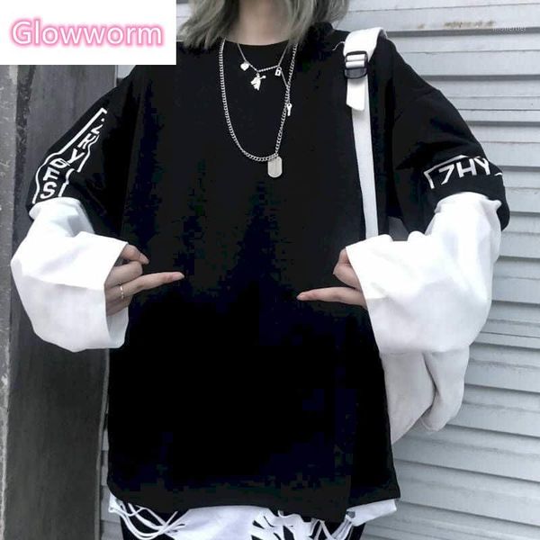 harajuku tshirt women punk clothes t shirt couple autumn 2021 long-sleeved t-shirt student korean loose hip-hop outfit women's, White
harajuku tshirt women punk clothes t shirt couple autumn 2021 long-sleeved t-shirt student korean loose hip-hop outfit women's, White