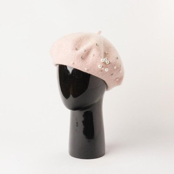 autumn winter pearl wool beret boinas para mujer french hats hat berret cap womens berets, Blue;gray
autumn winter pearl wool beret boinas para mujer french hats hat berret cap womens berets, Blue;gray