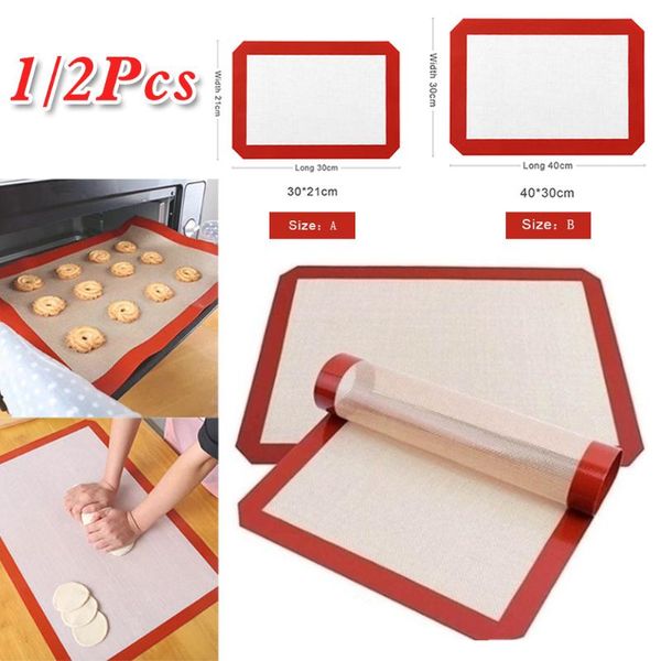 durable silicone baking mat non-stick cookies sheet oven healthy for cake cookie macaron kitchen accessories & pastry tools
durable silicone baking mat non-stick cookies sheet oven healthy for cake cookie macaron kitchen accessories & pastry tools