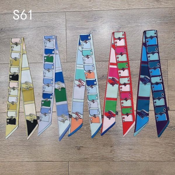 scarves h family's double-layer double-sided printing twill simulation silk scarf binding bag small ribbon women's hair band, Blue;gray
scarves h family's double-layer double-sided printing twill simulation silk scarf binding bag small ribbon women's hair band, Blue;gray