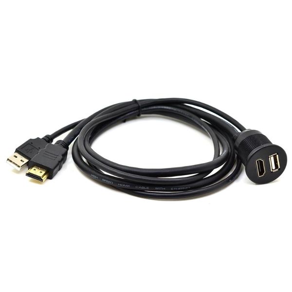 audio cables & connectors 1m car dashboard flush mount panel usb 2.0 extension cable for with install tools
audio cables & connectors 1m car dashboard flush mount panel usb 2.0 extension cable for with install tools