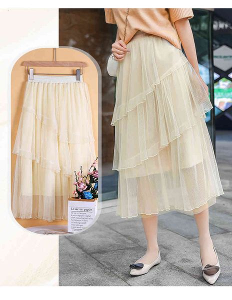 skirts fdfklak cake skirt mesh female spring autumn high-waisted pleated skirt layered irregular fairy skirts womens summer skirts cj04, Black
skirts fdfklak cake skirt mesh female spring autumn high-waisted pleated skirt layered irregular fairy skirts womens summer skirts cj04, Black