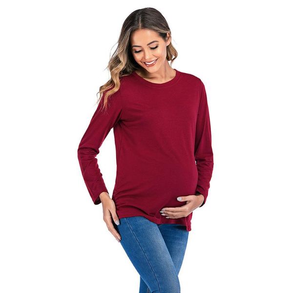 maternity & tees sagace pregnant women long sleeeve solid casual plus size blouse clothese causal sleeve, White
maternity & tees sagace pregnant women long sleeeve solid casual plus size blouse clothese causal sleeve, White