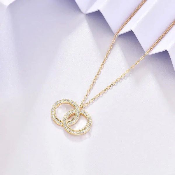 factory outlet luxurys designers pendant necklace luxury woman's jewely double circle three color gift classic necklaces good nice, Silver
factory outlet luxurys designers pendant necklace luxury woman's jewely double circle three color gift classic necklaces good nice, Silver