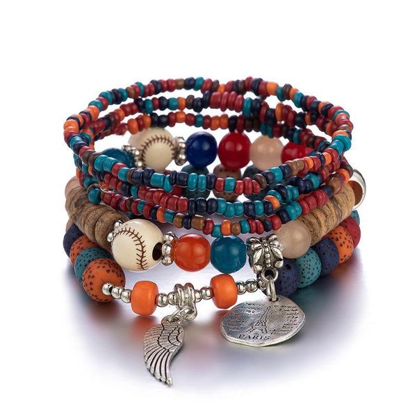 beaded, strands bohemian elastic beads bracelets for women multilayer bangles charm wrap accessories jewellery gift 2021, Black
beaded, strands bohemian elastic beads bracelets for women multilayer bangles charm wrap accessories jewellery gift 2021, Black