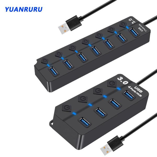 hubs usb 3.0 hub 4 7 port multiple expander multi splitter with switch power adapter for pc computer accessories
hubs usb 3.0 hub 4 7 port multiple expander multi splitter with switch power adapter for pc computer accessories