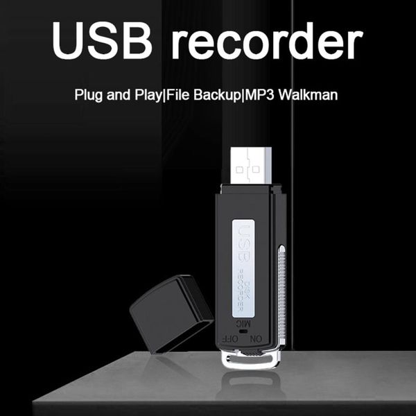 digital voice recorder fashion creative u disk usb long-range noise reduction recording pen black 8gb/16gb with 200mah battery
digital voice recorder fashion creative u disk usb long-range noise reduction recording pen black 8gb/16gb with 200mah battery