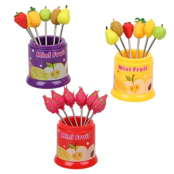 forks fruit pattern fork snack cake dessert 6pcs/set party decoration stainless steel creative tableware
forks fruit pattern fork snack cake dessert 6pcs/set party decoration stainless steel creative tableware