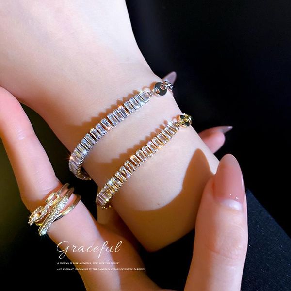 link, chain korean east gate personality micro inlaid zircon fashion simple windnet red temperament adjustable hand bracelet female, Black
link, chain korean east gate personality micro inlaid zircon fashion simple windnet red temperament adjustable hand bracelet female, Black