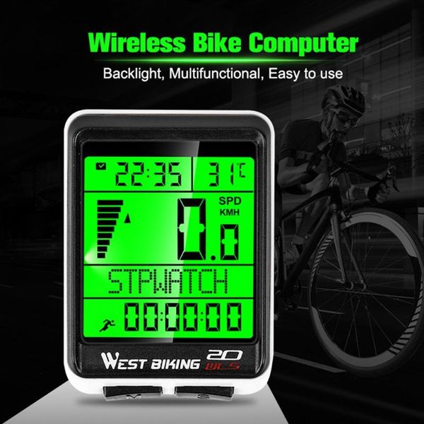 40# waterproof bicycle computer wireless 5 language cycling bike odometer satch speedometer 2.1in trekking poles
40# waterproof bicycle computer wireless 5 language cycling bike odometer satch speedometer 2.1in trekking poles