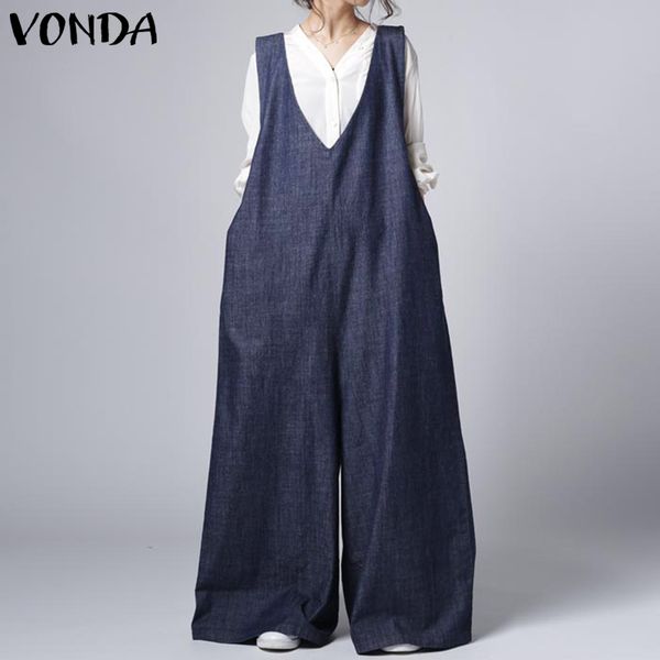 women's jumpsuits & rompers 2021 women vintage playsuits fashion overalls vonda stylish casual long pants female buttons pantalon, Black;white
women's jumpsuits & rompers 2021 women vintage playsuits fashion overalls vonda stylish casual long pants female buttons pantalon, Black;white