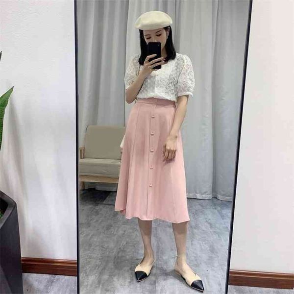 summer arrival 8 colors elastic high waist slim simple fresh pure cotton all-match women a-line long skirt 210527, Black
summer arrival 8 colors elastic high waist slim simple fresh pure cotton all-match women a-line long skirt 210527, Black