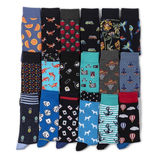 men's socks 22 colors/men's medium tube large size animal trend fruit air balloon colorful goldfish flower bird dice sports, Black
men's socks 22 colors/men's medium tube large size animal trend fruit air balloon colorful goldfish flower bird dice sports, Black
