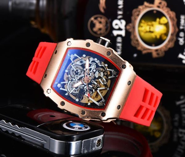 wristwatches foreign trade explosion of fully automatic mechanical ghost men's tape fashion watch, Slivery;brown
wristwatches foreign trade explosion of fully automatic mechanical ghost men's tape fashion watch, Slivery;brown