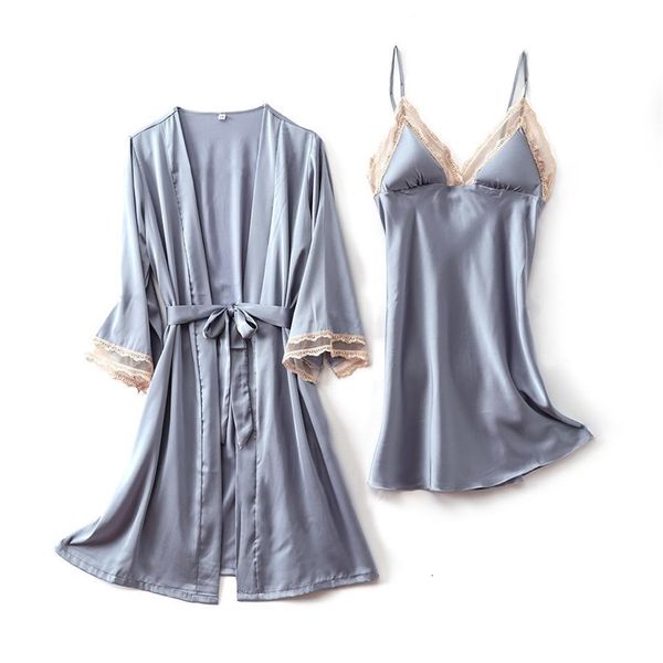 women's sleepwear satin wedding robe set loose casual bride bridesmaid nightgown lace trim night silky soft home wear obur, Black;red
women's sleepwear satin wedding robe set loose casual bride bridesmaid nightgown lace trim night silky soft home wear obur, Black;red