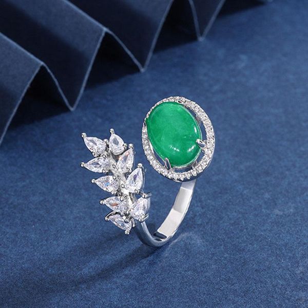 cluster rings 925 fashion tide simulation emerald surface opening adjustable ring main stone green 10*14 exquisite jewelry women wholesale, Golden;silver
cluster rings 925 fashion tide simulation emerald surface opening adjustable ring main stone green 10*14 exquisite jewelry women wholesale, Golden;silver