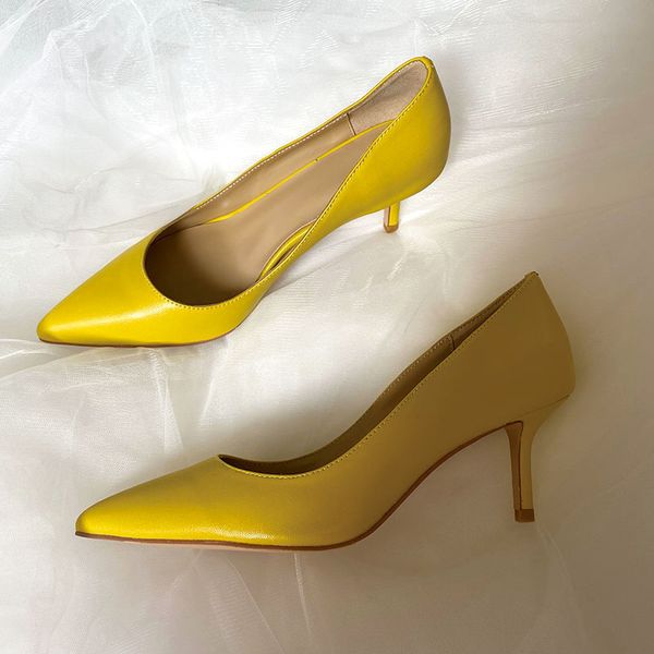 2022 women ladies cowskin real leather dress shoes 6cm med kitten heels sandals pumps summer spring and full pillage toe pointed wedding sol, Black
2022 women ladies cowskin real leather dress shoes 6cm med kitten heels sandals pumps summer spring and full pillage toe pointed wedding sol, Black