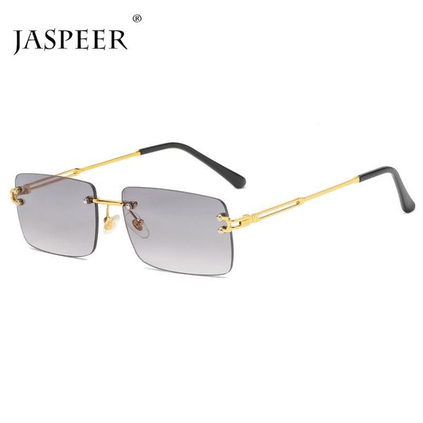 sunglasses jaspeer classical rimless men vintage rectangular sun glasses women uv400 gradient goggle shades brown gray eyewear, White;black
sunglasses jaspeer classical rimless men vintage rectangular sun glasses women uv400 gradient goggle shades brown gray eyewear, White;black