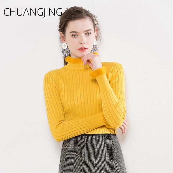 women's sweaters casual turtleneck sweater women long sleeve solid yellow loose pullover knitted office lady autumn winter, White;black
women's sweaters casual turtleneck sweater women long sleeve solid yellow loose pullover knitted office lady autumn winter, White;black