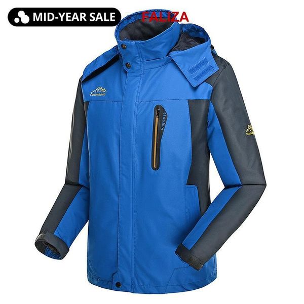 men's jackets faliza waterproof windpoof men spring autumn jacket coats casual hooded mens windbreaker plus size 8xl jk110, Black;brown
men's jackets faliza waterproof windpoof men spring autumn jacket coats casual hooded mens windbreaker plus size 8xl jk110, Black;brown