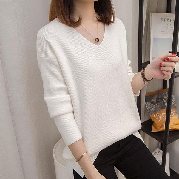women's sweaters knitted sweater pullovers women fashion spring autumn korean ladies lady long sleeve casual jumper knit shirt r519, White;black
women's sweaters knitted sweater pullovers women fashion spring autumn korean ladies lady long sleeve casual jumper knit shirt r519, White;black