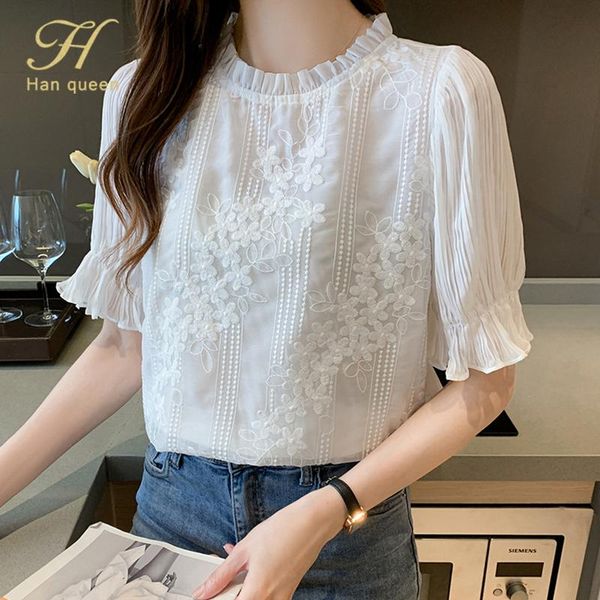 women's blouses & shirts h han queen trumpet sleeve white women summer ladies chiffon loose chic casual blouse female work wear office
women's blouses & shirts h han queen trumpet sleeve white women summer ladies chiffon loose chic casual blouse female work wear office