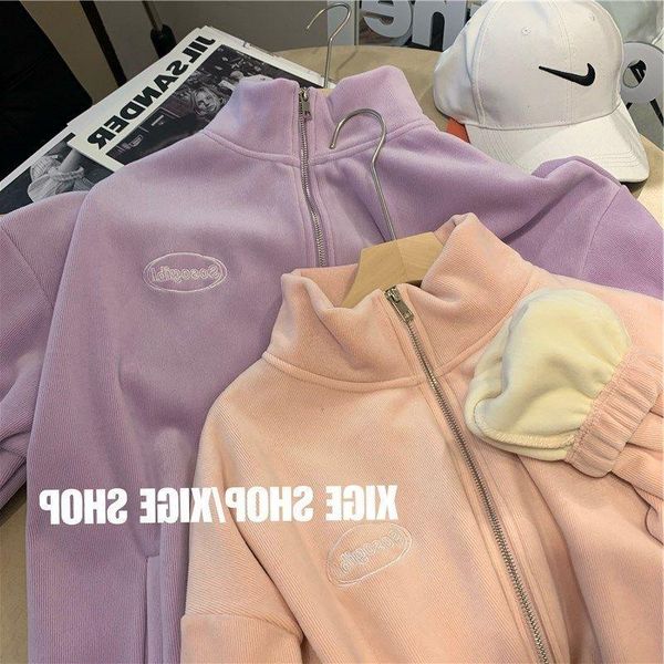 women's hoodies & sweatshirts nowsaa hoodie women embroidery spring fall winter letter zipper tracksuit korean japanese preppy streetwe, Black
women's hoodies & sweatshirts nowsaa hoodie women embroidery spring fall winter letter zipper tracksuit korean japanese preppy streetwe, Black