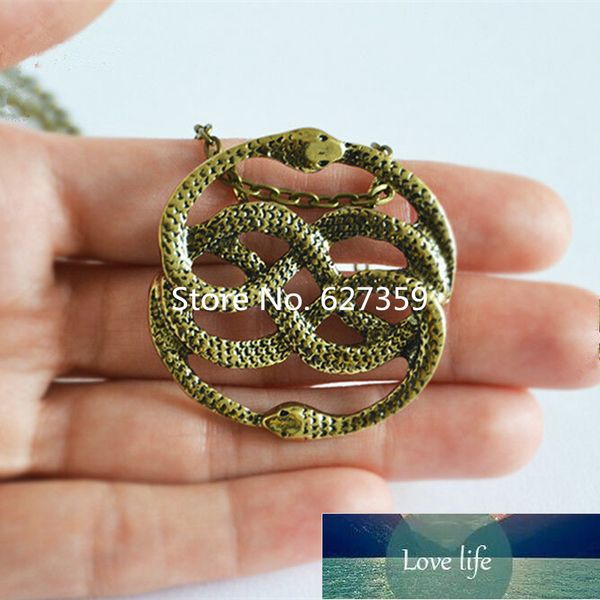 the never ending story style auryn snake pendant necklace retro 80s movie prop jewlery factory price expert design quality latest style orig, Silver
the never ending story style auryn snake pendant necklace retro 80s movie prop jewlery factory price expert design quality latest style orig, Silver