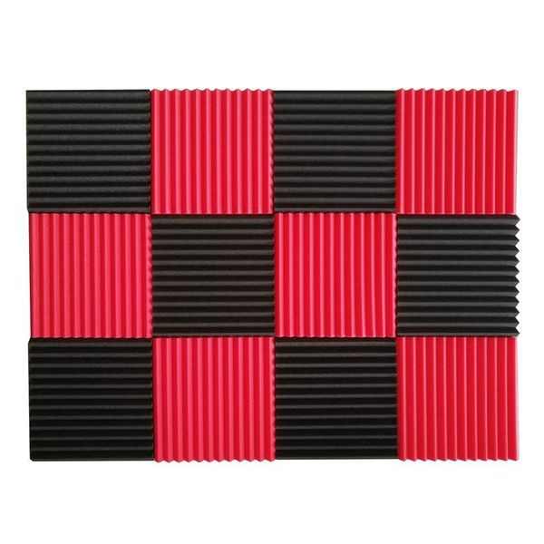 wall stickers 12 pcs acoustic panels soundproofing foam tiles studio sound wedges 1inch x inch
wall stickers 12 pcs acoustic panels soundproofing foam tiles studio sound wedges 1inch x inch