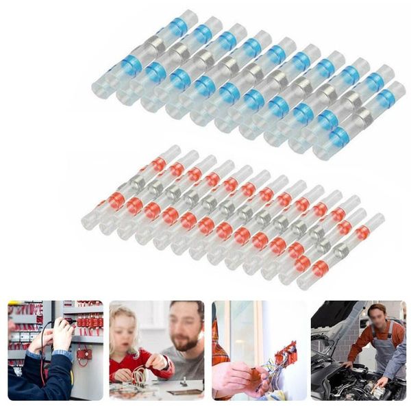 solder sleeve heat shrink buwire splice connector terminals 100pcs blue+100pcs red waterproof terminal hand tools
solder sleeve heat shrink buwire splice connector terminals 100pcs blue+100pcs red waterproof terminal hand tools