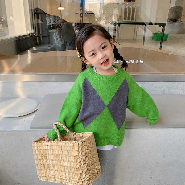 girls sweater kids baby's coat outwear 2021 retro thicken warm winter autumn knitting pure cotton children's clothing y1024, Blue
girls sweater kids baby's coat outwear 2021 retro thicken warm winter autumn knitting pure cotton children's clothing y1024, Blue