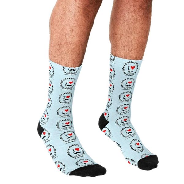 men's socks funny father's day daddy ever gift printed rock hip hop men happy boys street style crazy for, Black
men's socks funny father's day daddy ever gift printed rock hip hop men happy boys street style crazy for, Black