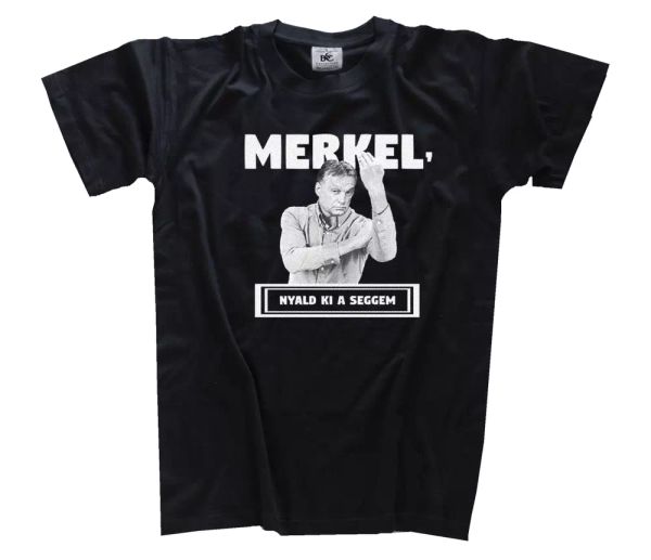 victor orban fanshirt merkel leak mich am rear muss weg t-shirt s - 3xl, White;black
victor orban fanshirt merkel leak mich am rear muss weg t-shirt s - 3xl, White;black
