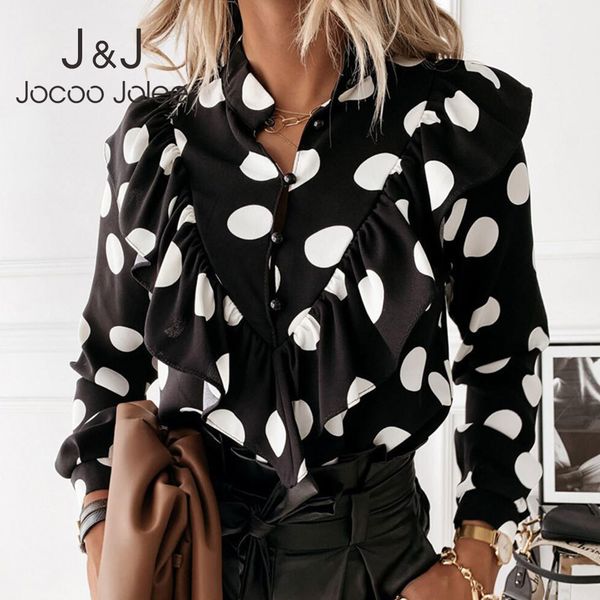 fashion women leopard dot printed blouse spirng long puff long sleeve shirts casual office lady ruffle button loose 210518, White
fashion women leopard dot printed blouse spirng long puff long sleeve shirts casual office lady ruffle button loose 210518, White