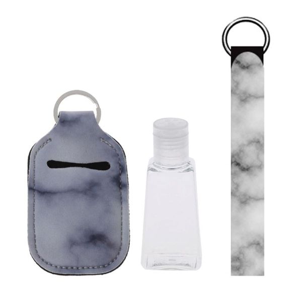 portable 1 oz refillable empty travel bottles with wristlet keychain holder set storage & jars
portable 1 oz refillable empty travel bottles with wristlet keychain holder set storage & jars