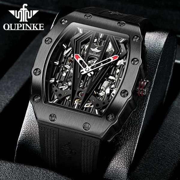 mechanical watch men automatic luxury skeleton diving richard brand steampunk transparent diver black rectangular clock wristwatches, Slivery;brown
mechanical watch men automatic luxury skeleton diving richard brand steampunk transparent diver black rectangular clock wristwatches, Slivery;brown