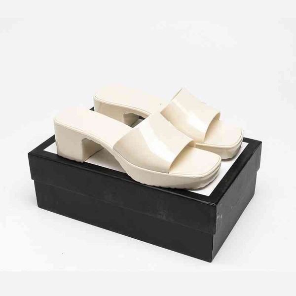 slippers brand women lady summer high chunky heel slide sandal white black platform slipper yellow red blue pink green shoes ej8m
slippers brand women lady summer high chunky heel slide sandal white black platform slipper yellow red blue pink green shoes ej8m
