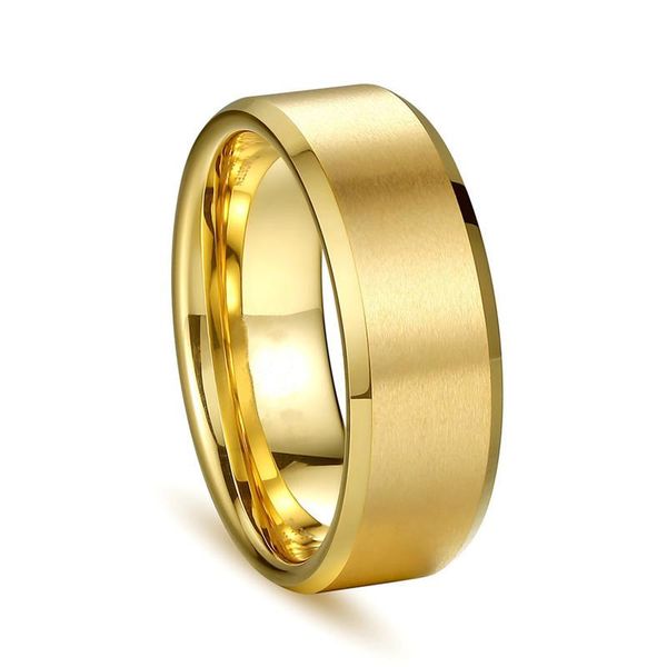 wedding rings steel titanium men's ring vintage stainless black solid full smooth european and american, Slivery;golden
wedding rings steel titanium men's ring vintage stainless black solid full smooth european and american, Slivery;golden