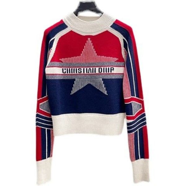 2021 women's sweaters casual knit contrast color long sleeve 5 style autumn fashion wear classic letter pattern, White;black
2021 women's sweaters casual knit contrast color long sleeve 5 style autumn fashion wear classic letter pattern, White;black