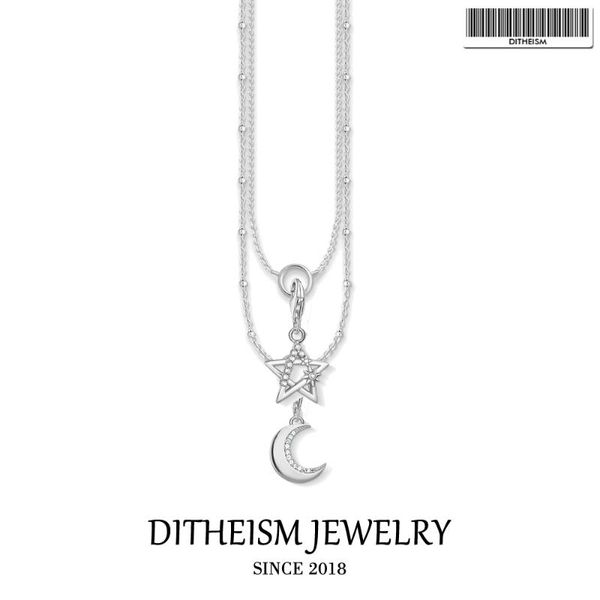 charm necklace moon & star 2021 fashion jewelry 925 sterling silver bijoux trendy romantic gift link chain for women girls chains
charm necklace moon & star 2021 fashion jewelry 925 sterling silver bijoux trendy romantic gift link chain for women girls chains